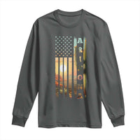 Patriotic Arizona State Flag Long Sleeve Shirt Southwest Landscape Gift