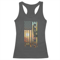 Patriotic Arizona State Flag Racerback Tank Top Southwest Landscape Gift