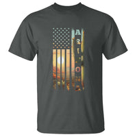 Patriotic Arizona State Flag T Shirt Southwest Landscape Gift
