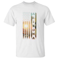 Patriotic Arizona State Flag T Shirt Southwest Landscape Gift
