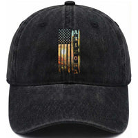 Patriotic Arizona State Flag Washed Cotton Baseball Cap Southwest Landscape Gift
