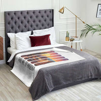 Arizona Desert Cactus Western Adventure Throw Blanket Take Me To AZ