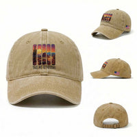 Arizona Desert Cactus Western Adventure Washed Cotton Baseball Cap Take Me To AZ
