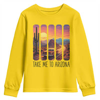 Arizona Desert Cactus Western Adventure Youth Sweatshirt Take Me To AZ