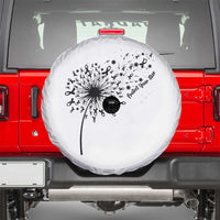 Protect Your Skin Spare Tire Cover Melanoma Awareness Dandelion Gift