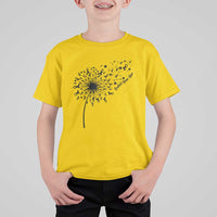 Protect Your Skin T Shirt For Kid Melanoma Awareness Dandelion Gift
