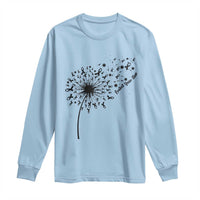Protect Your Skin Long Sleeve Shirt Melanoma Awareness Dandelion Gift