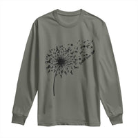 Protect Your Skin Long Sleeve Shirt Melanoma Awareness Dandelion Gift
