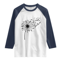 Protect Your Skin Raglan Shirt Melanoma Awareness Dandelion Gift