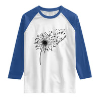Protect Your Skin Raglan Shirt Melanoma Awareness Dandelion Gift