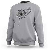 Protect Your Skin Sweatshirt Melanoma Awareness Dandelion Gift