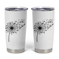 Protect Your Skin Tumbler Cup Melanoma Awareness Dandelion Gift