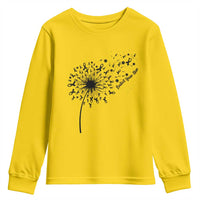 Protect Your Skin Youth Sweatshirt Melanoma Awareness Dandelion Gift