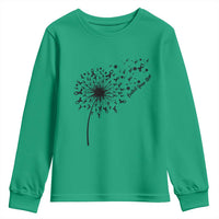 Protect Your Skin Youth Sweatshirt Melanoma Awareness Dandelion Gift