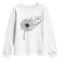 Protect Your Skin Youth Sweatshirt Melanoma Awareness Dandelion Gift