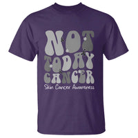 Not Today Melanoma Warrior Skeleton Cancer Fighter T Shirt