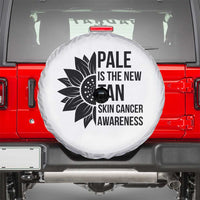 Skin Cancer Survivor Warrior Spare Tire Cover Pale Is The New Tan