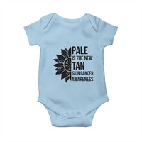 Skin Cancer Survivor Warrior Baby Onesie Pale Is The New Tan