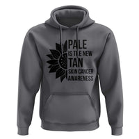 Skin Cancer Survivor Warrior Hoodie Pale Is The New Tan