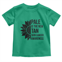 Skin Cancer Survivor Warrior Toddler T Shirt Pale Is The New Tan