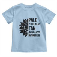 Skin Cancer Survivor Warrior Toddler T Shirt Pale Is The New Tan