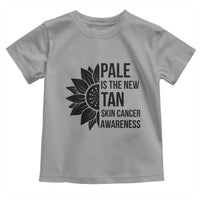 Skin Cancer Survivor Warrior Toddler T Shirt Pale Is The New Tan