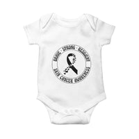 Melanoma Awareness Baby Onesie Brave Strong Resilient Warrior
