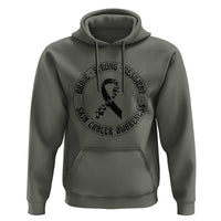 Melanoma Awareness Hoodie Brave Strong Resilient Warrior