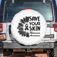 Skin Cancer Fighter Spare Tire Cover Save Your Skin