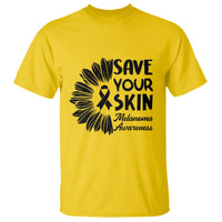 Skin Cancer Fighter T Shirt Save Your Skin