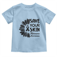 Skin Cancer Fighter Toddler T Shirt Save Your Skin