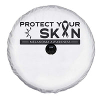 Melanoma Prevention Awareness Spare Tire Cover Protect Your Skin