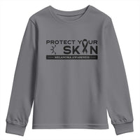 Melanoma Prevention Awareness Youth Sweatshirt Protect Your Skin