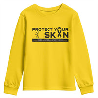 Melanoma Prevention Awareness Youth Sweatshirt Protect Your Skin