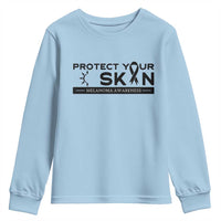 Melanoma Prevention Awareness Youth Sweatshirt Protect Your Skin