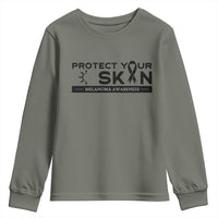 Melanoma Prevention Awareness Youth Sweatshirt Protect Your Skin
