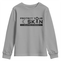 Melanoma Prevention Awareness Youth Sweatshirt Protect Your Skin