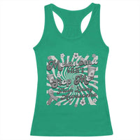 Melanoma Awareness Support Squad Racerback Tank Top Melanoma Can't Stop Me