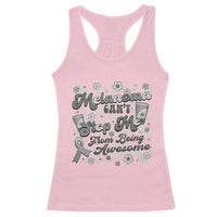 Melanoma Awareness Support Squad Racerback Tank Top Melanoma Can't Stop Me
