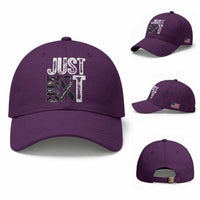 Skin Cancer Warrior Awareness Fighter Baseball Cap Just Cure It