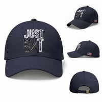 Skin Cancer Warrior Awareness Fighter Baseball Cap Just Cure It