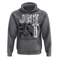 Skin Cancer Warrior Awareness Fighter Hoodie Just Cure It