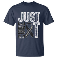 Skin Cancer Warrior Awareness Fighter T Shirt Just Cure It