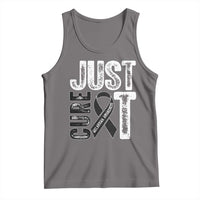 Skin Cancer Warrior Awareness Fighter Tank Top Just Cure It