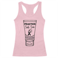 Skin Cancer Prevention Racerback Tank Top Practice Safe Sun Awareness Gift