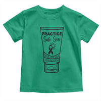 Skin Cancer Prevention Toddler T Shirt Practice Safe Sun Awareness Gift