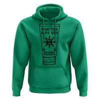 Practice Safe Sun Hoodie Funny Melanoma Skin Cancer Graphic