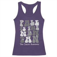 Skin Cancer Warrior Racerback Tank Top Pale Is The New Tan