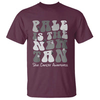Skin Cancer Warrior T Shirt Pale Is The New Tan