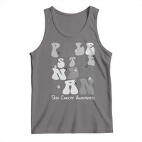Skin Cancer Warrior Tank Top Pale Is The New Tan
